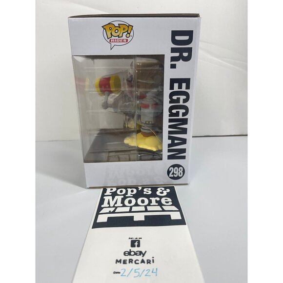 Funko Pop! Sonic The Hedgehog: Dr. Eggman 298 Vinyl Figure Brand New - Picture 2 of 7